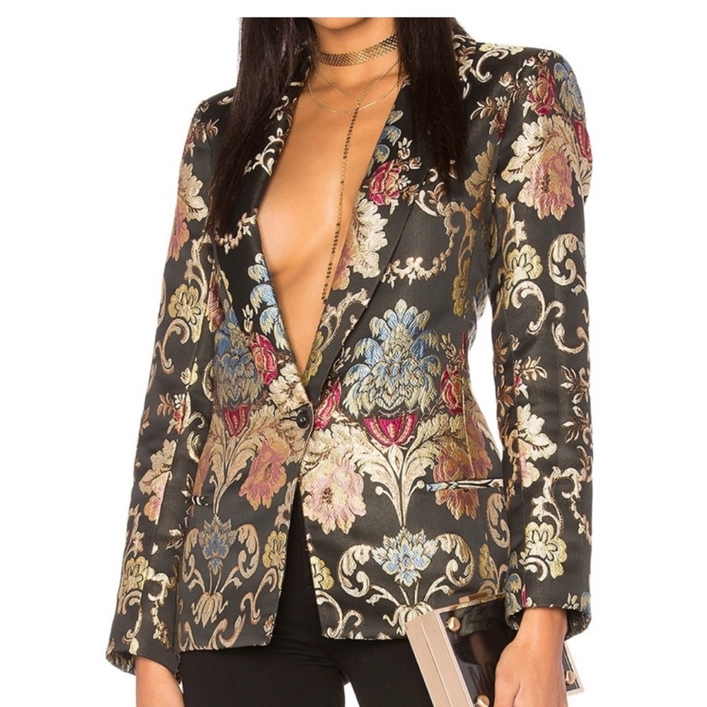 LPA Jacket 100 in Floral Jacquard